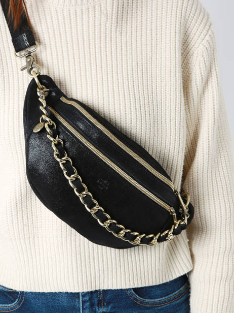 Belt Bag Mila louise Black vintage 23689X other view 1