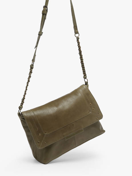 Sac Bandoulière Felizia Cuir Pieces Vert felizia 17116819 vue secondaire 2