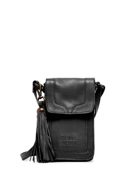 Phone Case Leather Basilic pepper cow BCOW49