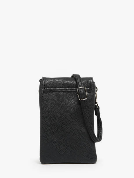 Sac BandouliÃ¨re Grained Miniprix Noir grained F3609 vue secondaire 4