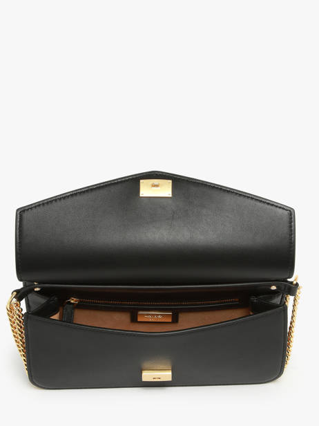 Sac PortÃ© Ã©paule Sawyer Cuir Lauren ralph lauren Noir sawyer 31934746 vue secondaire 3