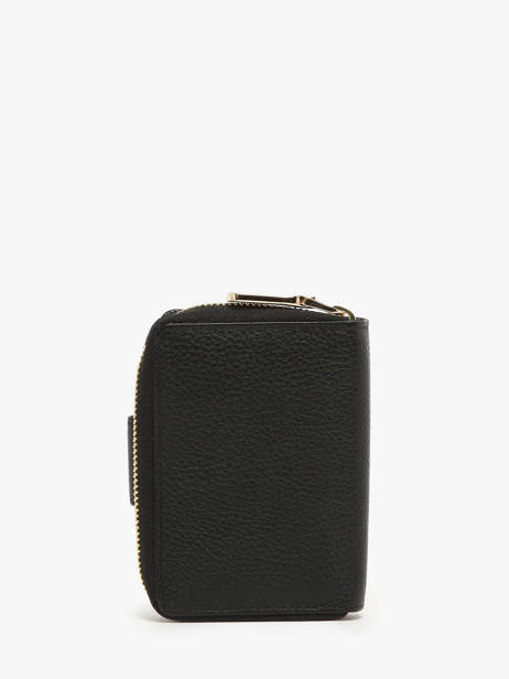 Wallet Leather Crinkles Black caviar 14277 other view 2