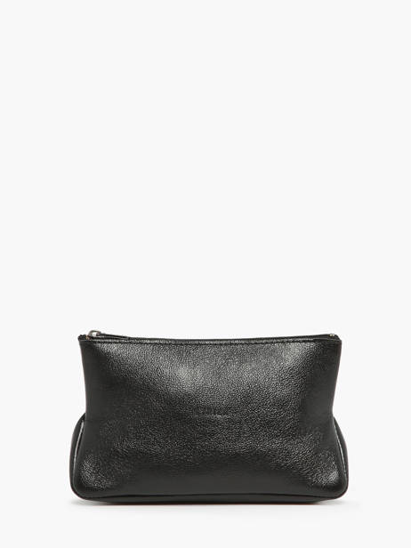 Pouch Leather Etincelle Irisée Etrier Black etincelle irisee EETI853