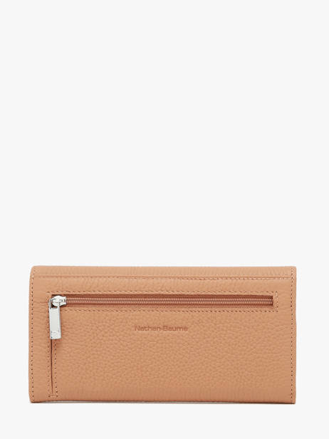 Leather N City Continental Wallet Nathan baume Brown original n 185N other view 2