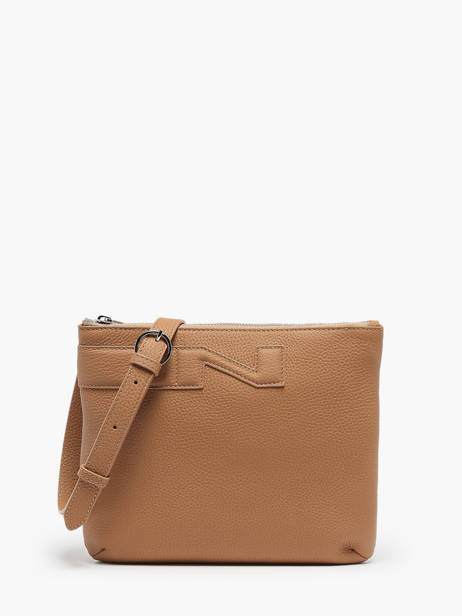 Leather Napoli Crossbody Bag Nathan baume Brown n city 2
