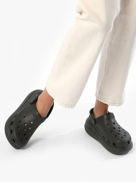 Slippers Crush Clog Crocs Black women 207521 other view 2