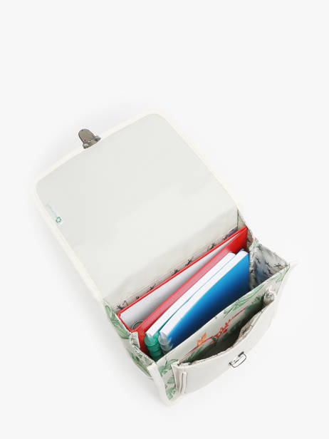 Backpack 1 Compartment Cameleon Multicolor retro SD30 other view 3