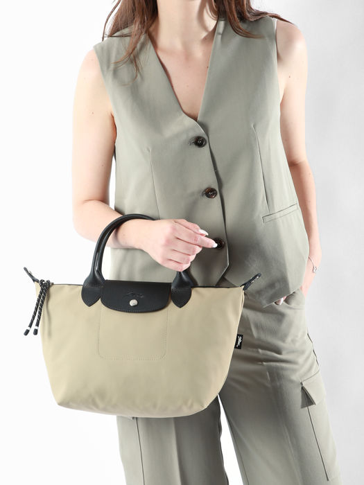 Longchamp Le pliage energy Sacs porté main Beige
