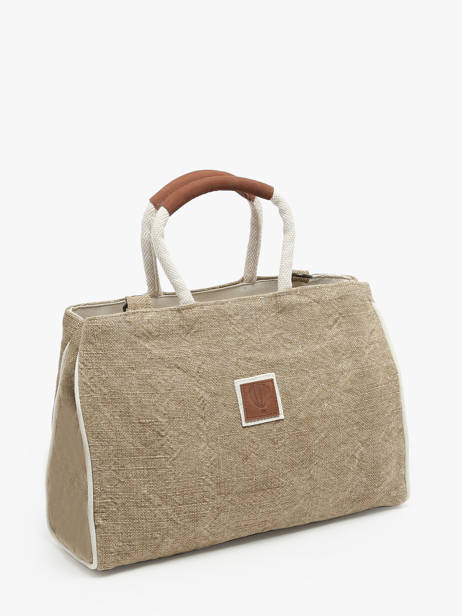 Satchel Naturel Le voyage en panier Beige naturel PM807 other view 2