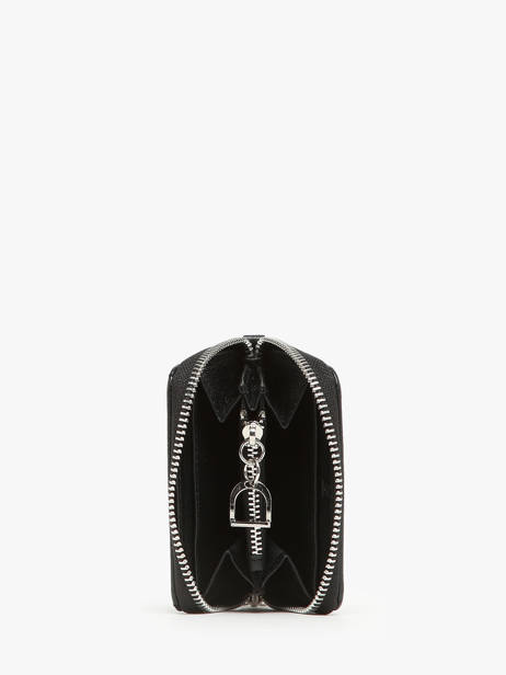 Coin Purse Altesse Leather Etrier Black altesse EALT090S other view 2
