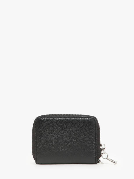 Coin Purse Altesse Leather Etrier Black altesse EALT090S other view 3