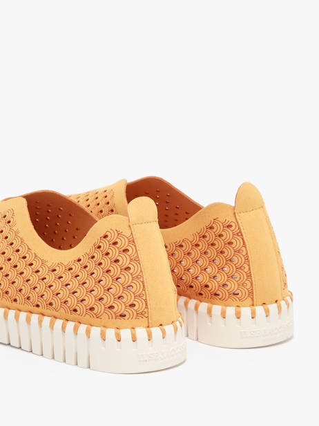 Moccasins Ilse jacobsen Yellow women TULI3275 other view 1