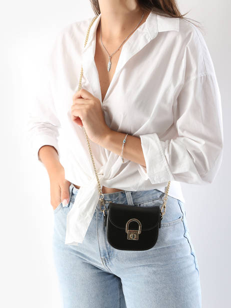 Crossbody Bag Altair Leather Etrier Black altair EALA081X other view 1