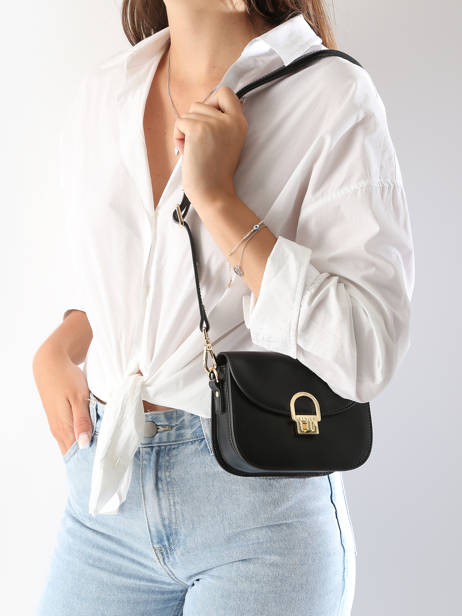 Shoulder Bag Altair Leather Etrier Black altair EALA081S other view 1