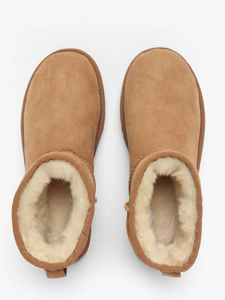 Classic Mini Ii Boots In Leather Ugg Brown accessoires 1016222 other view 4
