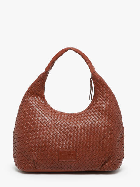 Shoulder Bag Parma Leather Basilic pepper Brown parma BPAR02