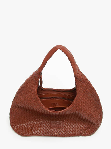 Shoulder Bag Parma Leather Basilic pepper Brown parma BPAR02 other view 3