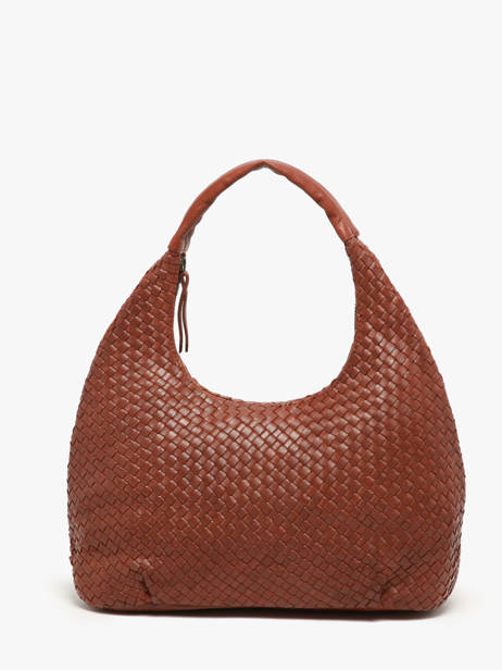 Shoulder Bag Parma Leather Basilic pepper Brown parma BPAR02 other view 4
