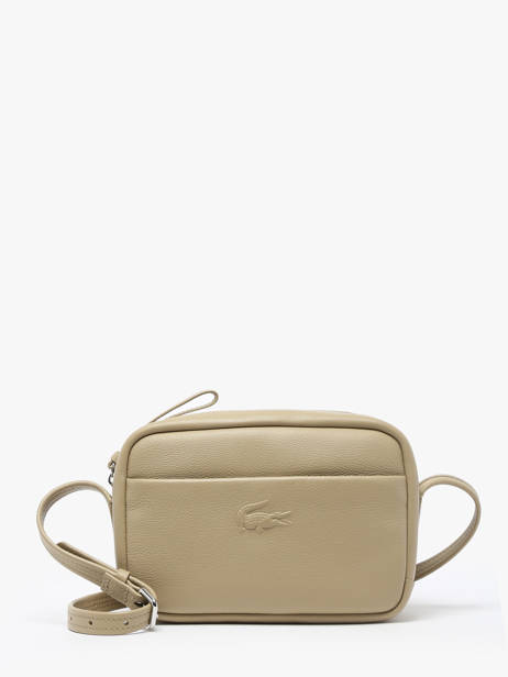 Shoulder Bag City Court Leather Lacoste Beige city court NF4506IE