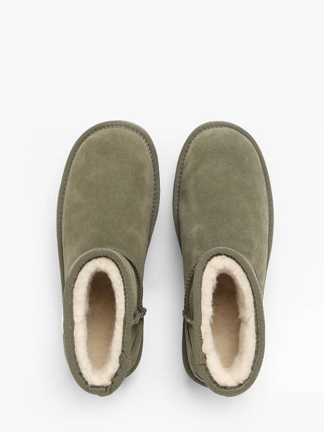 Boots Platform Spike Colors of california Green accessoires CYWPLA10 other view 4