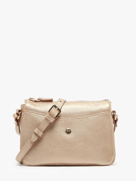 Shoulder Bag Luna Leather Hexagona Gold luna 6820086