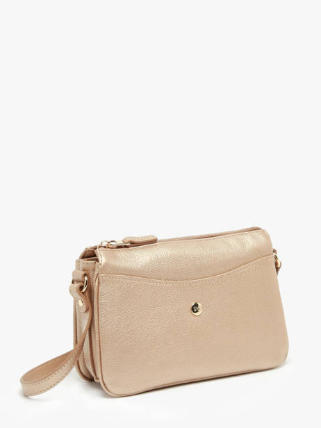 Shoulder Bag Luna Leather Hexagona Gold luna 6820086 other view 1