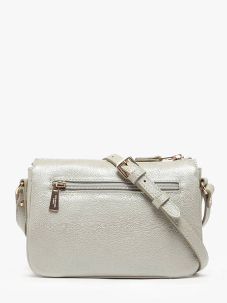 Shoulder Bag Luna Leather Hexagona Silver luna 6820086 other view 4