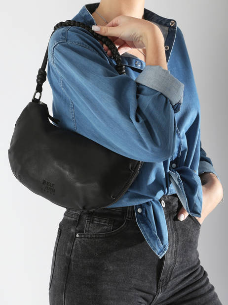 Shoulder Bag Tokyo Leather Basilic pepper Black tokyo BTOK02 other view 1