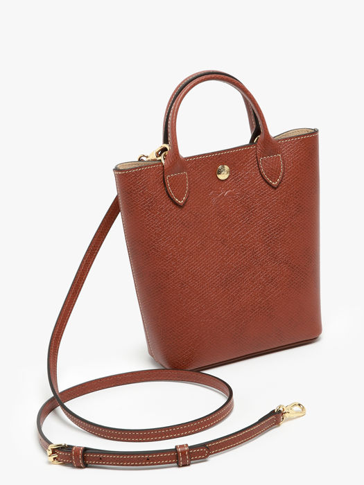Longchamp Epure Sacs porté main Marron
