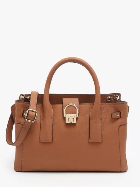 Sac PortÃ© Main S Equestre Cuir Etrier Marron equestre EEQT142S