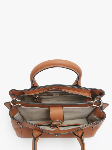 Sac PortÃ© Main S Equestre Cuir Etrier Marron equestre EEQT142S vue secondaire 3