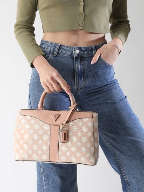 Handbag Izzy Polyurethane Guess Beige izzy PG952106 other view 1
