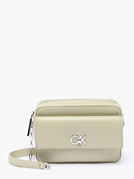 Shoulder Bag Ck Pocket Recycled Polyester Calvin klein jeans Green ck pocket K613089