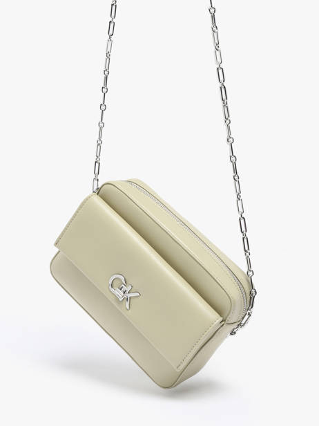 Shoulder Bag Ck Pocket Recycled Polyester Calvin klein jeans Green ck pocket K613089 other view 2