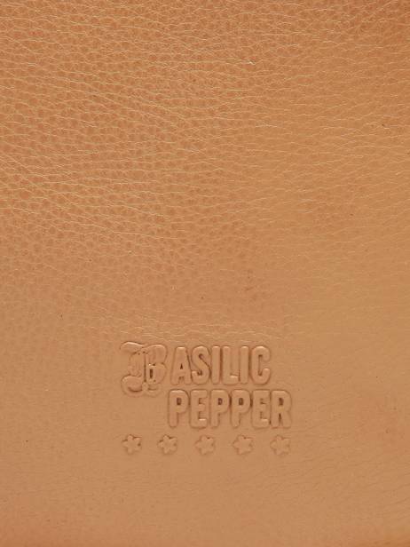 Shoulder Bag Cow Leather Basilic pepper Brown cow BCOW68 other view 5