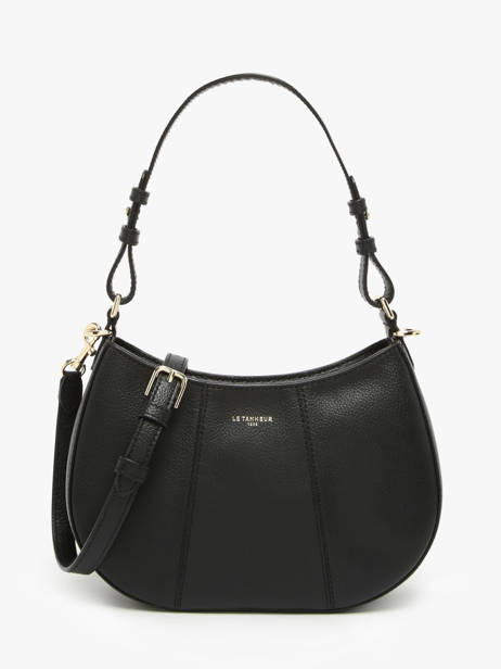 Sac Bandoulière Juliette Cuir Le tanneur Noir juliette TJET1050