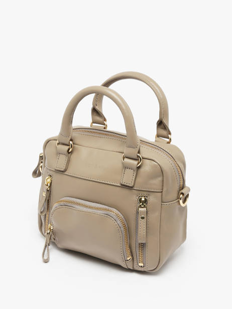 Sac BandouliÃ¨re Micro Macy Cuir Nat et nin Beige vintage MICRMACY vue secondaire 2