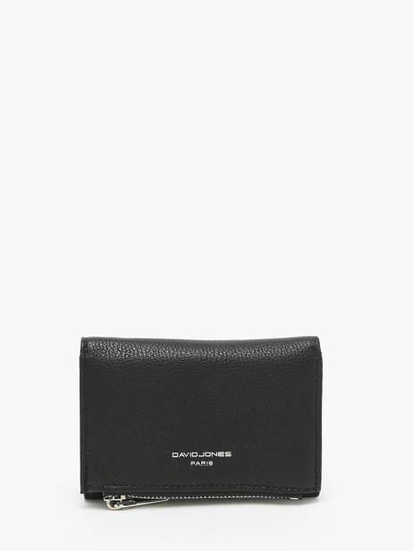 Coin Purse With Card Holder David jones Black amsterdam DJ0087