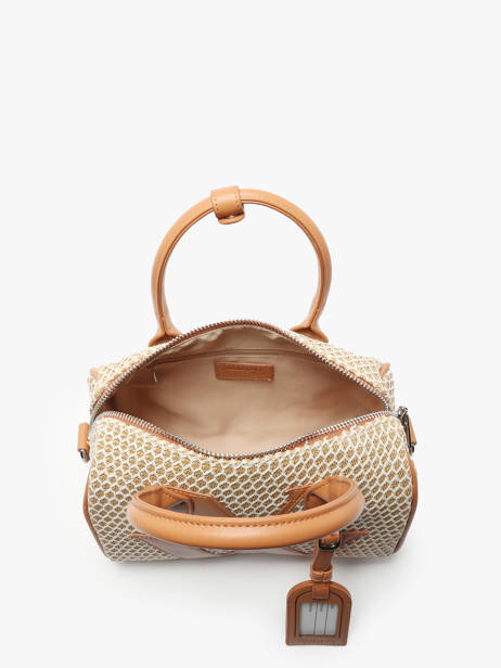 Satchel Resille Vanessa wu Brown resille MA0123 other view 3