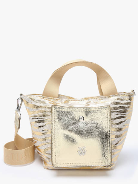 Satchel Leopard Vanessa wu Gold leopard MA0134