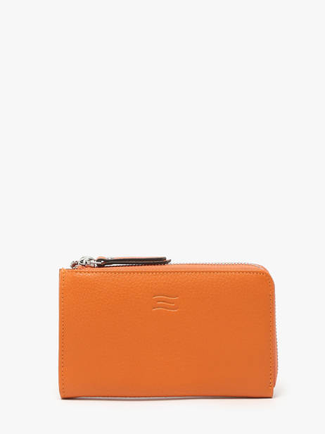 Leather Caviar Wallet Crinkles Multicolor caviar 14304