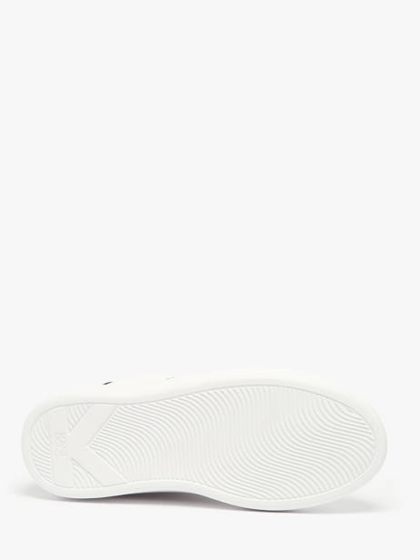Sneakers Kapri Maison Karl In Leather Karl lagerfeld White women KL62538K other view 5