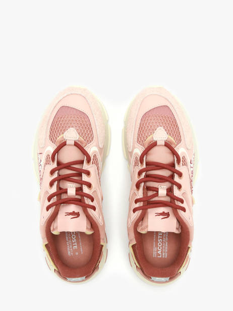 Sneakers L003 Neo Lacoste Pink women 9SFA0006 other view 4
