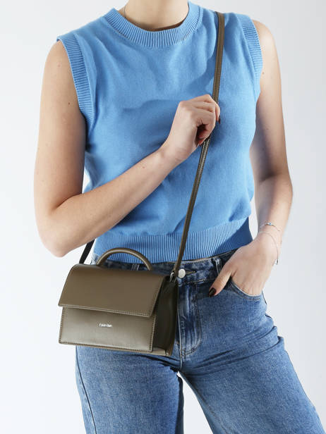 Shoulder Bag Ck Linn Recycled Polyester Calvin klein jeans Brown ck linn K613162 other view 1
