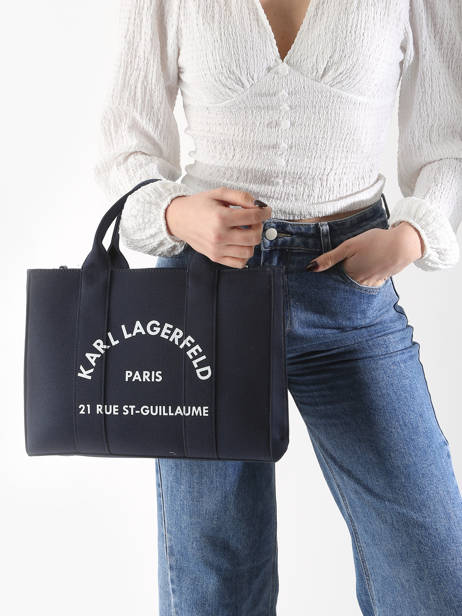 Belt Bag Rsg Cotton Karl lagerfeld Blue rsg A1W50010 other view 1