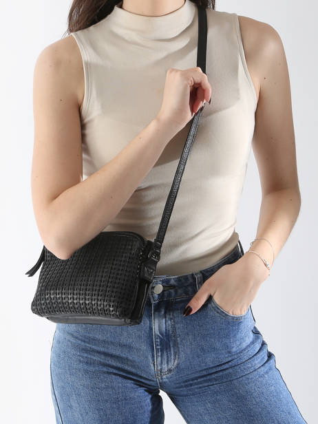 Shoulder Bag Heritage Leather Biba Black heritage MOA3L other view 1