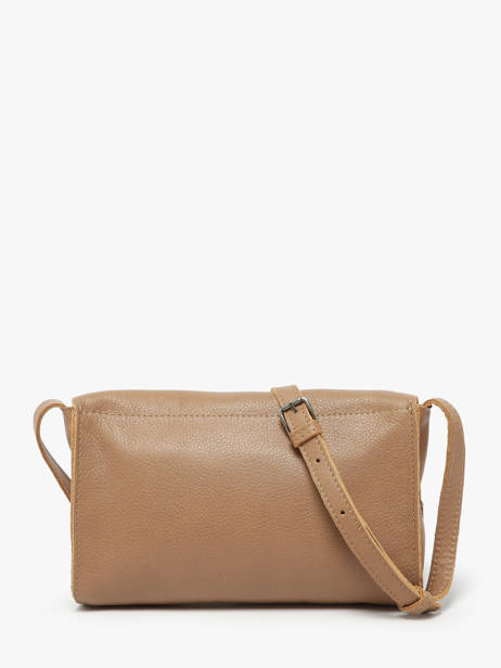 Sac BandouliÃ¨re Leather Cuir Biba Marron leather CET3L vue secondaire 4