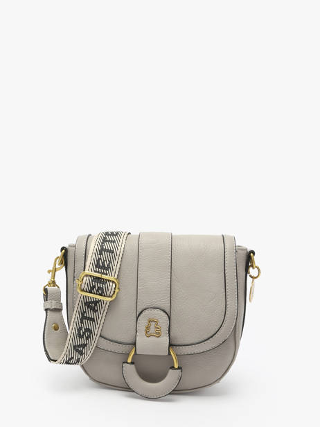 Shoulder Bag Anneau Lulu castagnette Gray anneau YSEE