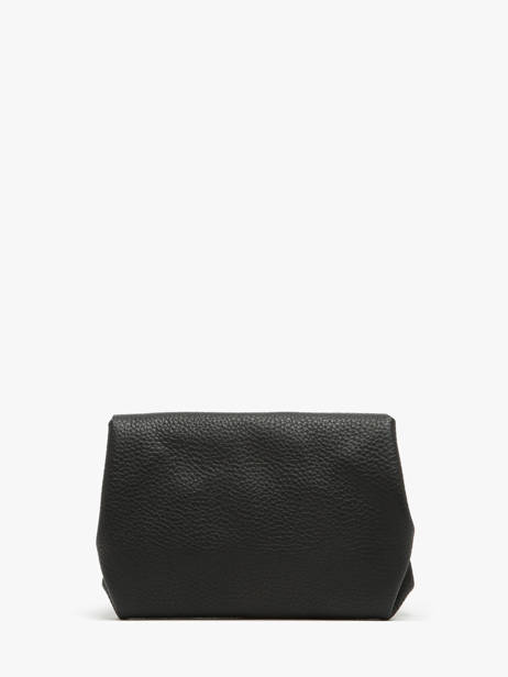 Leather Le Gustave Coin Purse Paul marius Black vintage GUSTAVEM other view 2