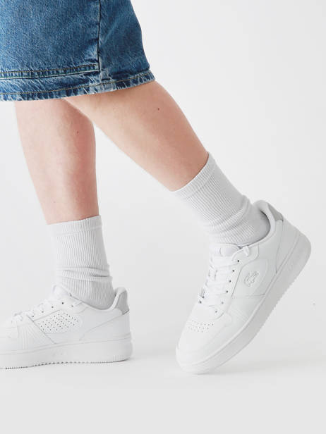 Sneakers L001 In Leather Lacoste White men 8SMA0018 other view 1